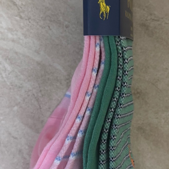 Polo Ralph Lauren Striped Trouser Sock 2-Pack - Picture 7 of 9